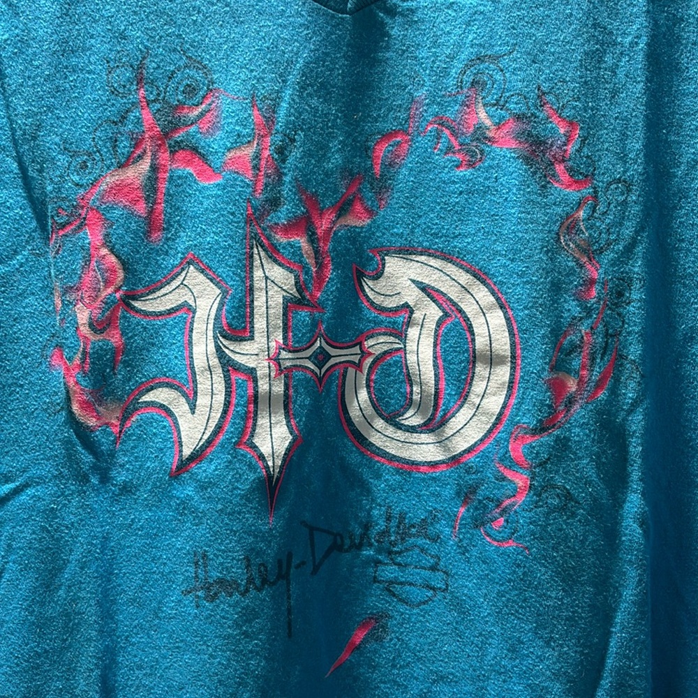 Harley Davidson Ladies Tshirt - Picture 2 of 6